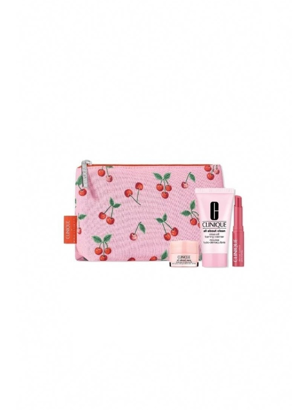 Clinique x Rifle Paper Co. / Cherry Beauty Gift Set / Pink